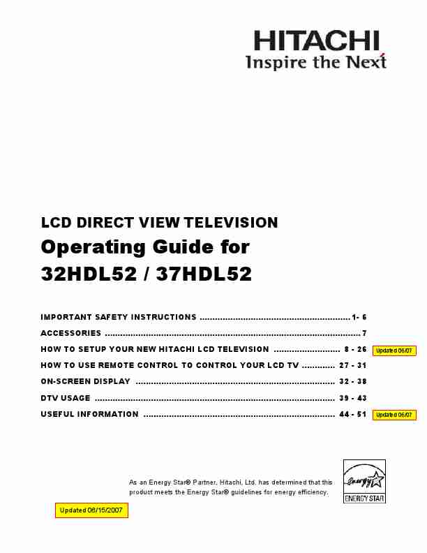 HITACHI 32HDL52-page_pdf